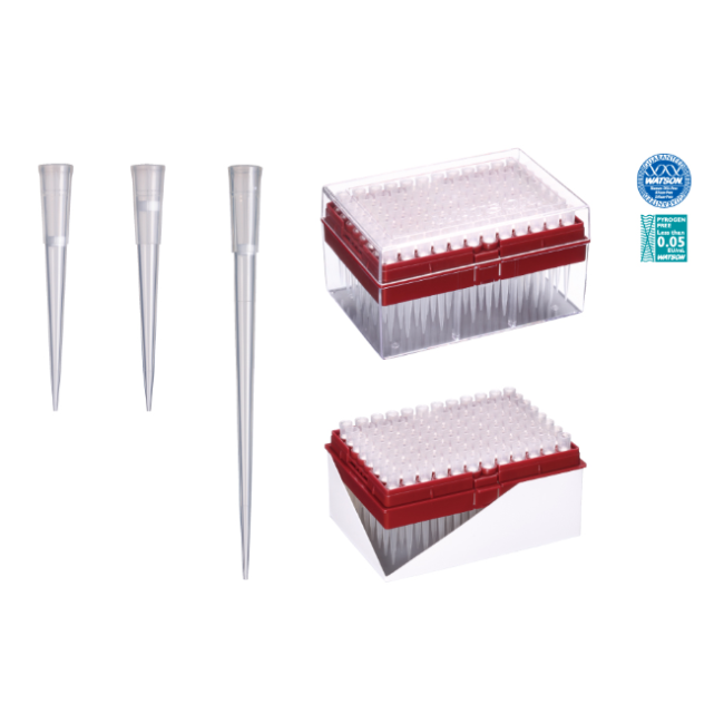 Đầu típ lọc Hyper 100µL /200µL code:125-100SX,125-200XS WATSON-Nhật chính hãng