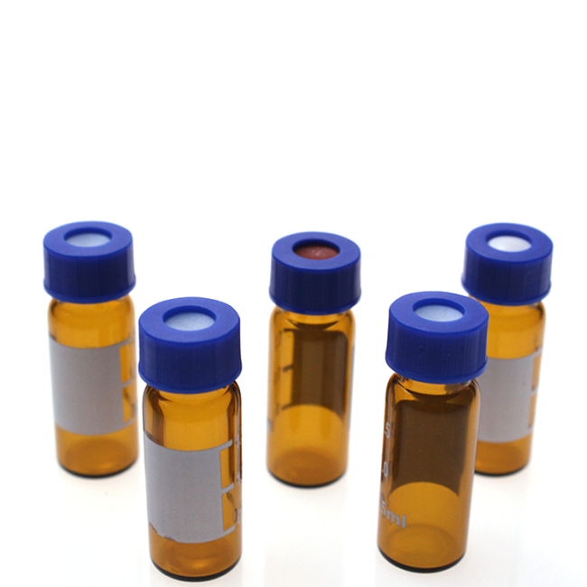 Chai vial nâu 2ml cổ vặn 9-425 chia vạch chính hãng USA