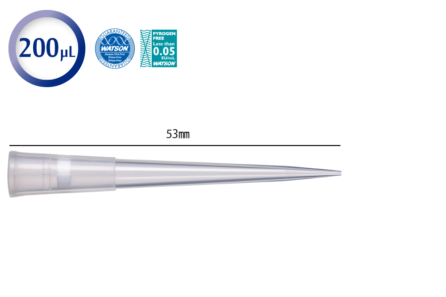 Đầu típ lọc Hyper 200µL code:125-200XS WATSON-Nhật